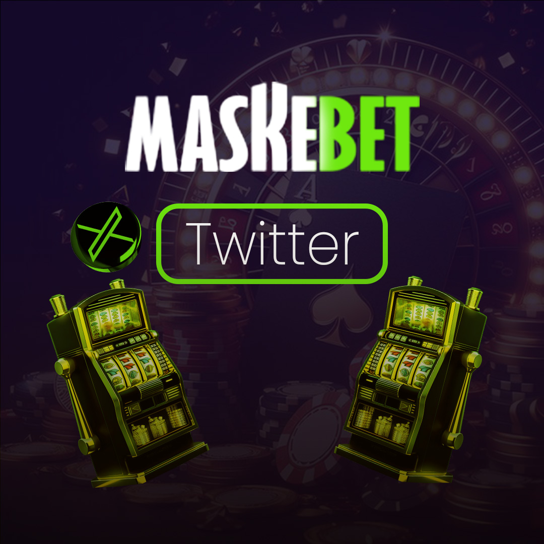 Maskebet bahis platformu Twitter duyuru görseli